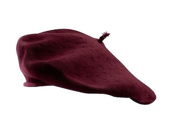 Premium Gaucho Beret / 100% Cotton Basque Beret / Hat / Unisex / Authentic