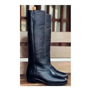 Handcrafted Men real Leather Boots | Premium quality | polo horse riding work wear boots
