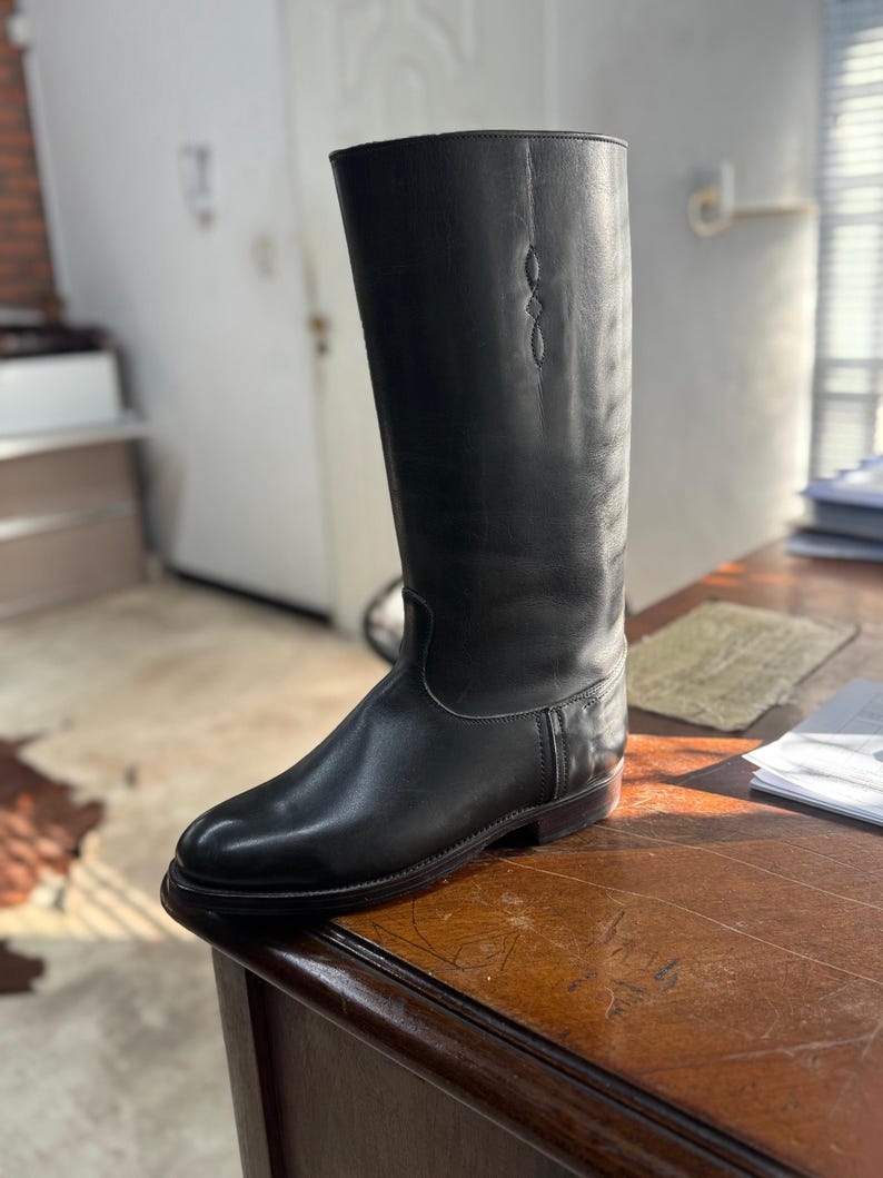 Argentine Leather Boots Handmade "CAMPO" | Gaucho Ankle Boot | Buenos Aires image 2