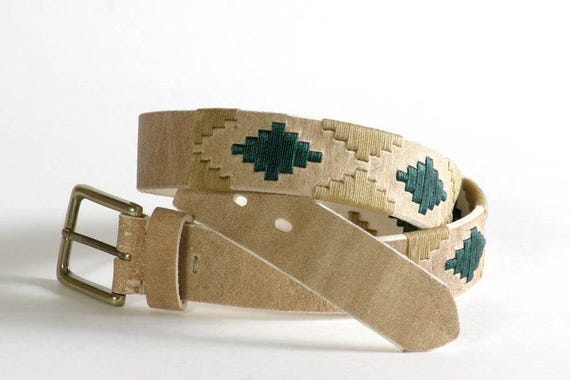 Gaucho Leder Gürtel Handgefertigt – Echter Argentinien-Gürtel
