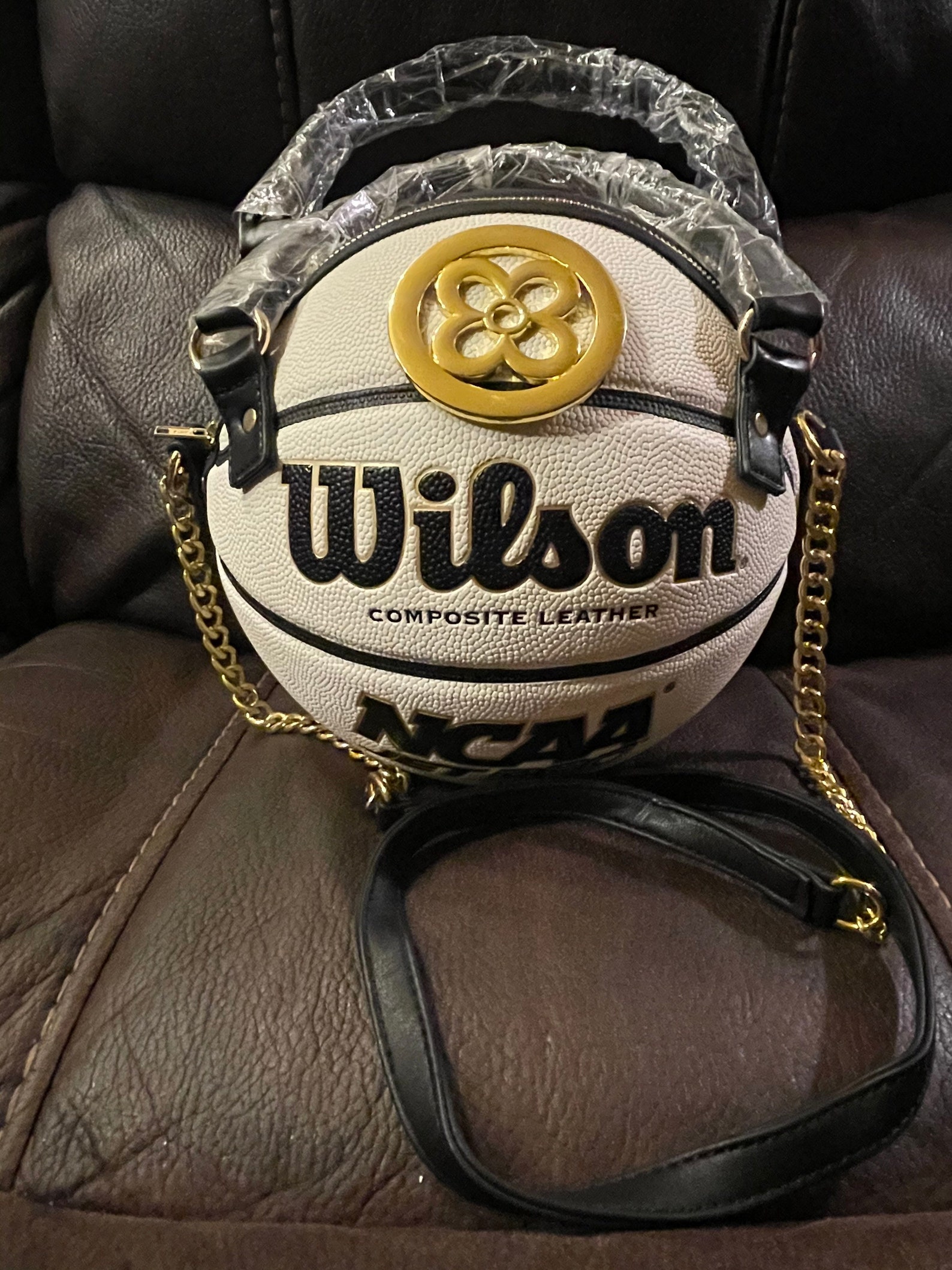 Custom Wilson Basketball purse Etsy
