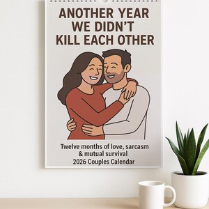 His and Hers Calendar 2026 - Etsy UK
