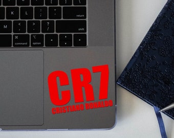 Adesivo de vinil CR7 Ronaldo - à prova d'água e de intempéries