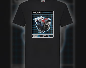 Camiseta con el motor del Vauxhall C20XE
