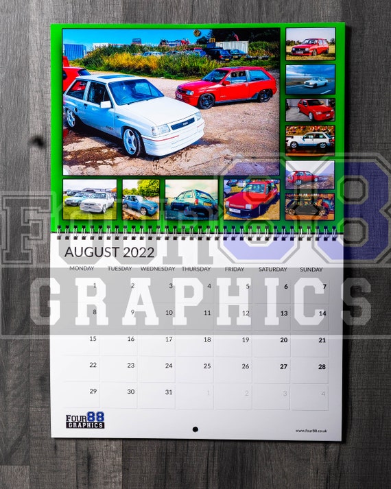 Nova Fall 2022 Calendar Vauxhall Nova Calendar 2022 | Etsy Australia
