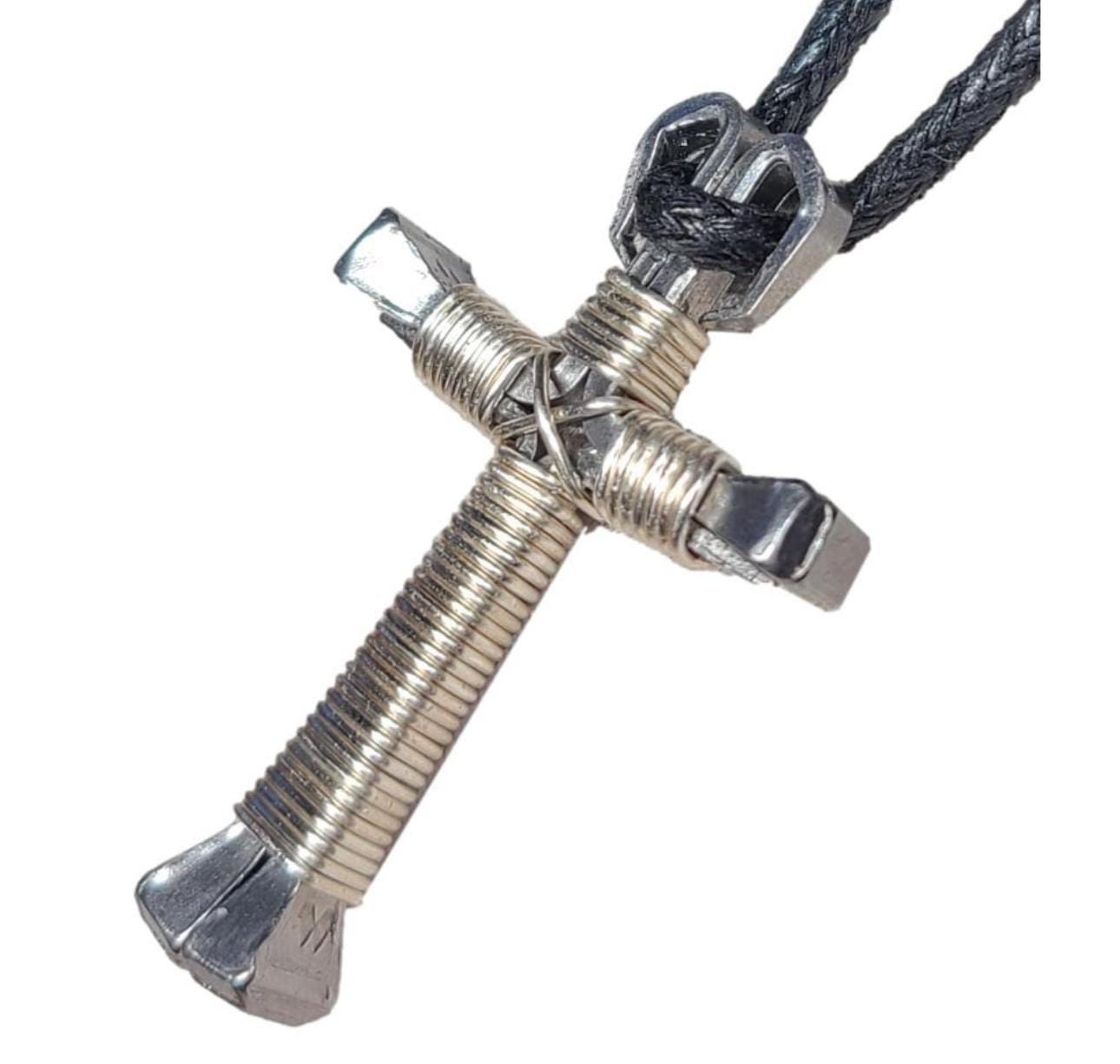 Portachiavi A Forma Di Cavallo Realizzato Con Chiodi A Ferro Di Cavallo, Ottimo Regalo Equestre - Italia - Foto 7