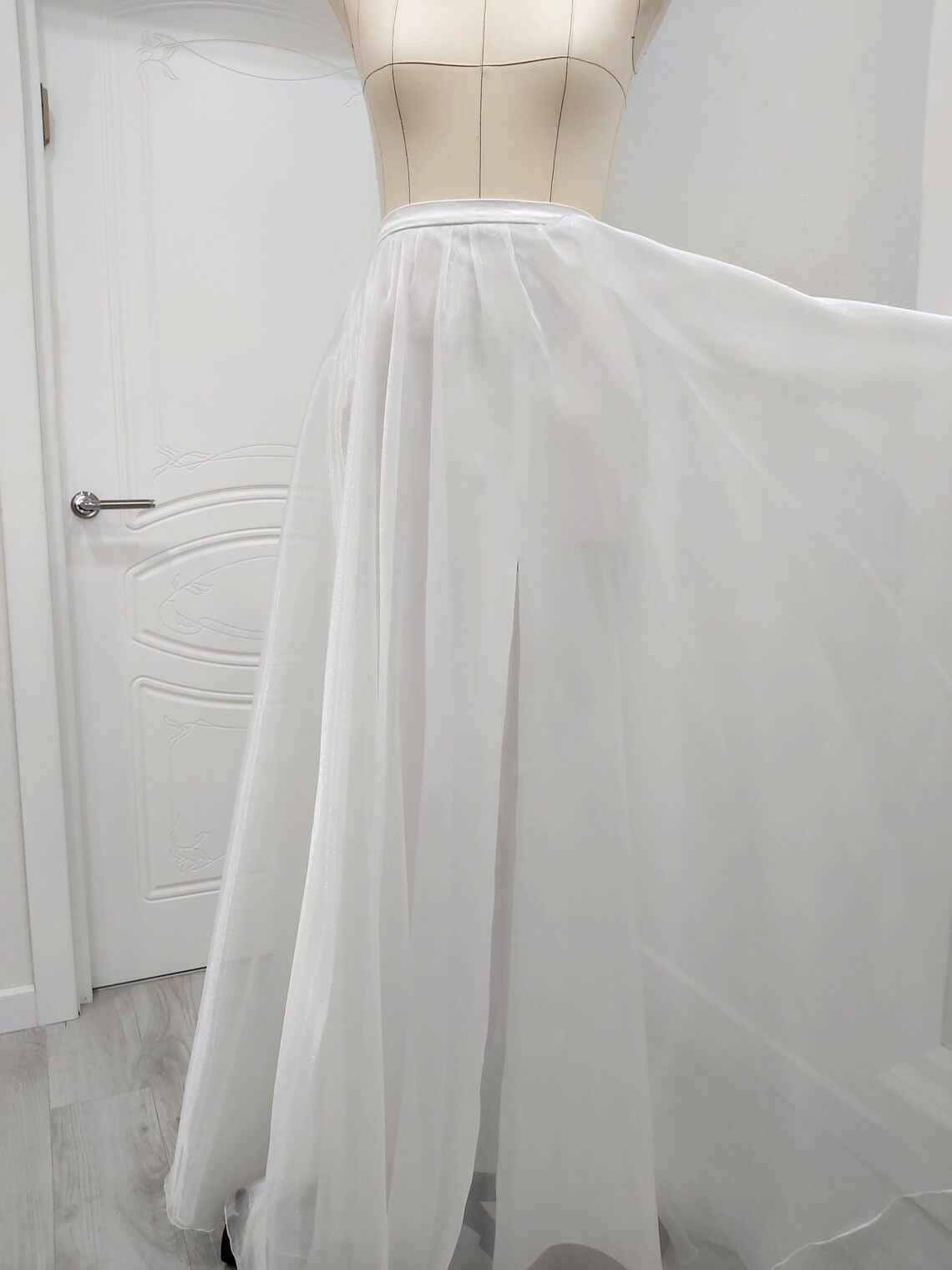removable wedding skirt