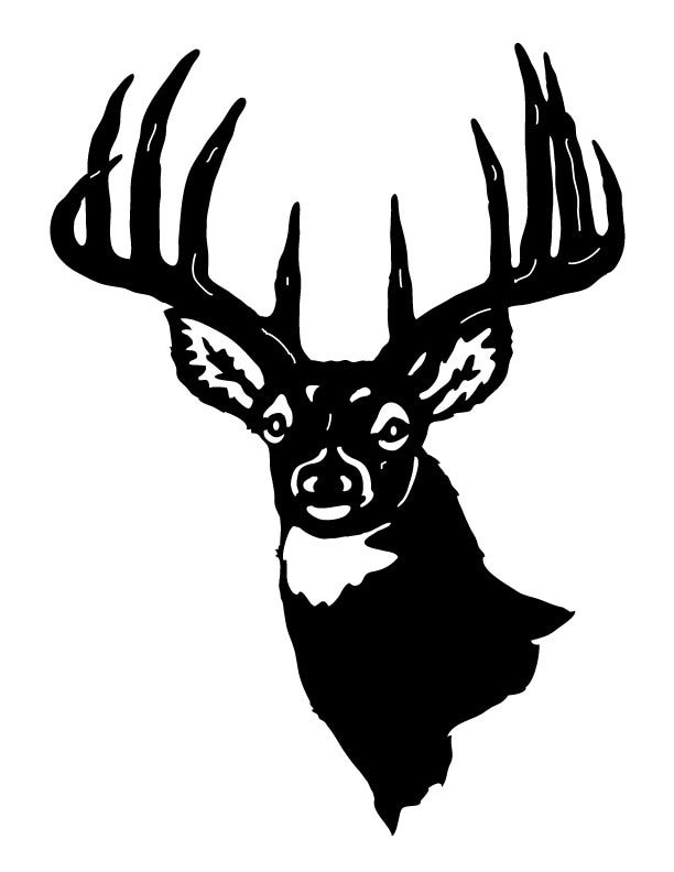 Deer Buck Decal Sticker for Your Car Truck SUV Wall Phone Etsy