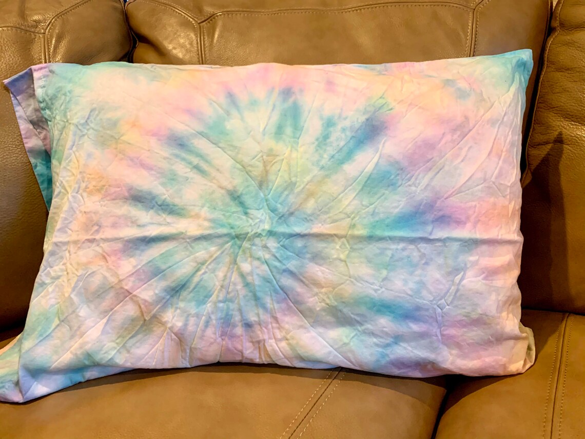 Custom TieDye Pillow Cases Etsy
