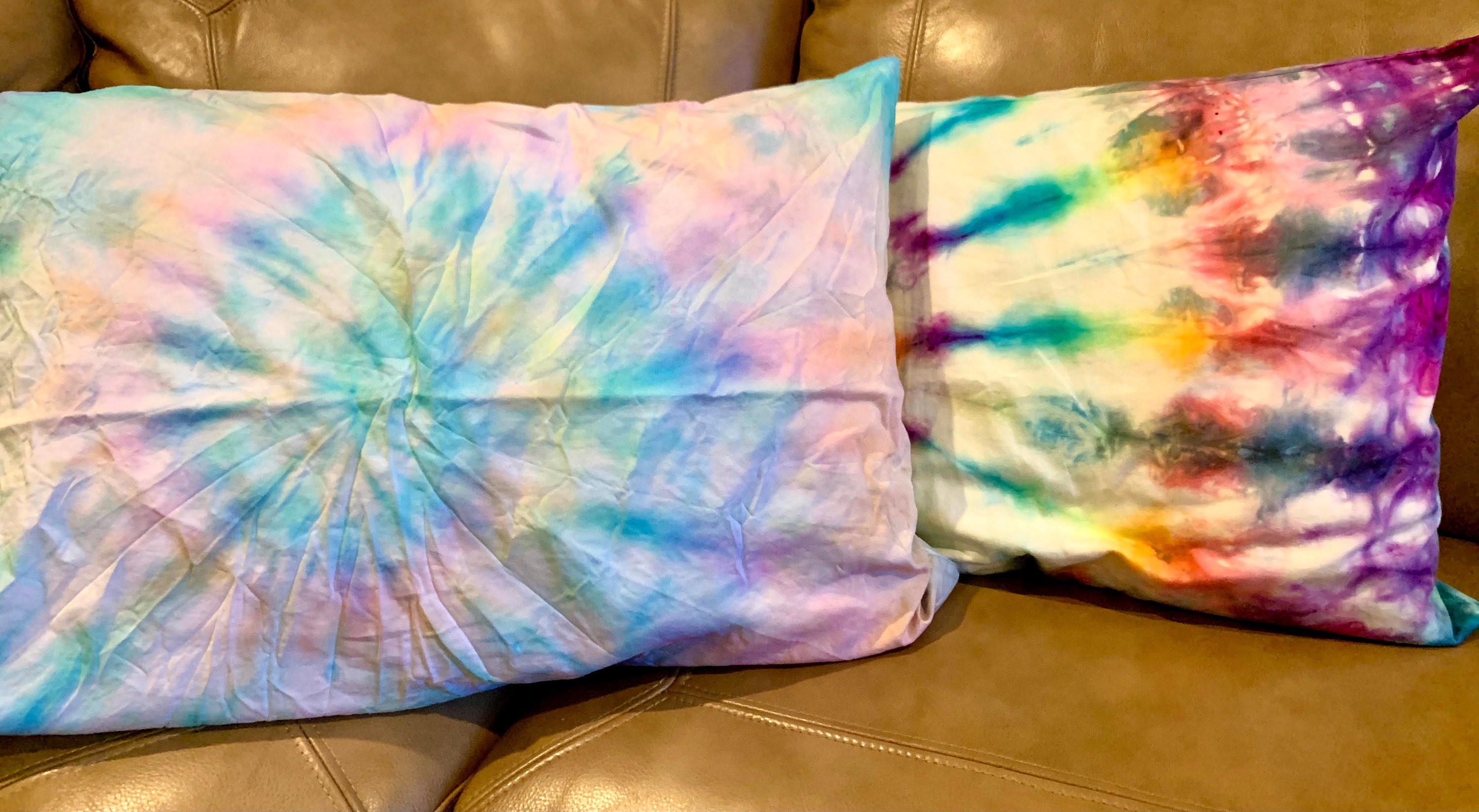 Custom TieDye Pillow Cases Etsy