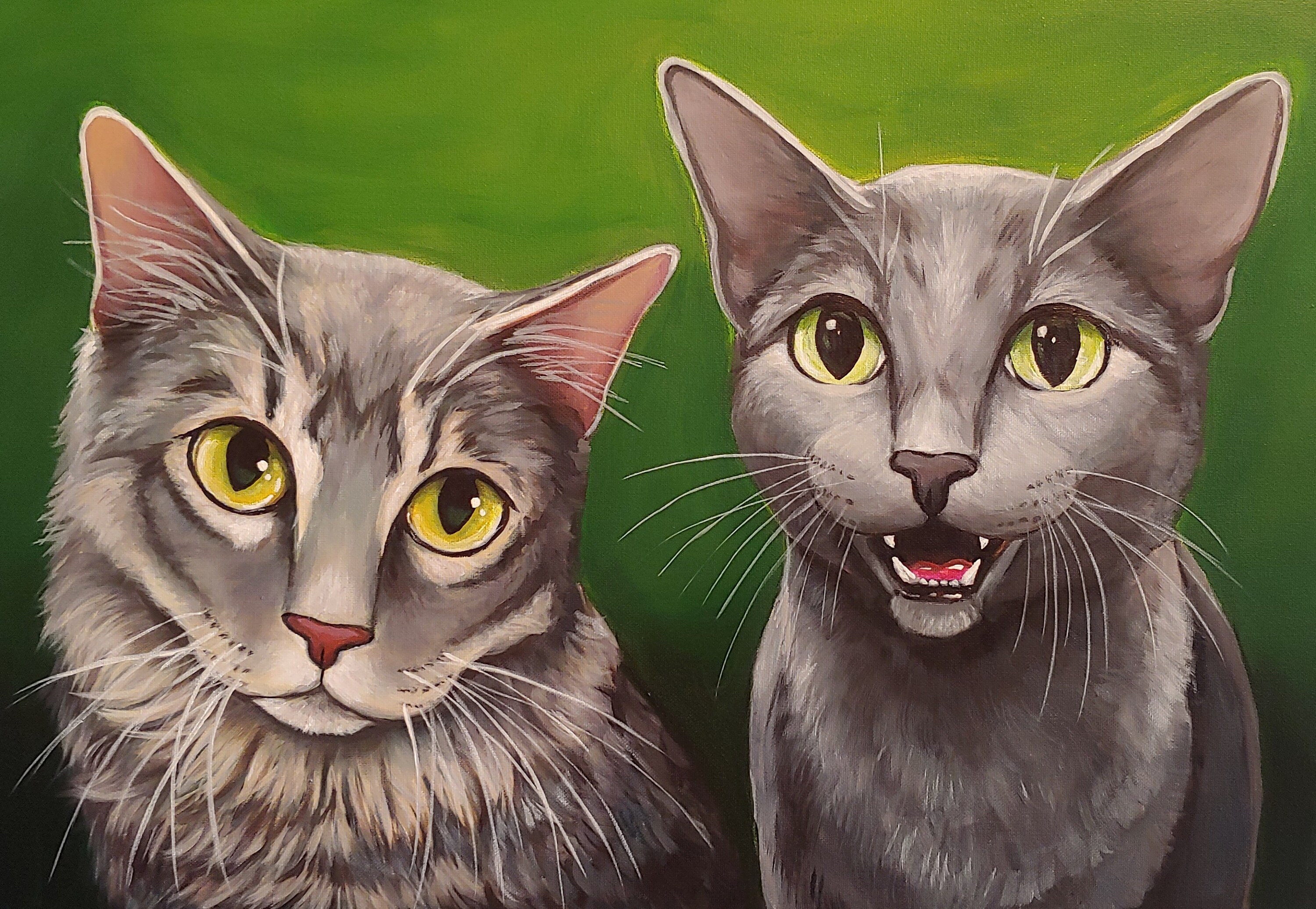 Animaux de compagnie supplémentaires dans un tableau Etsy