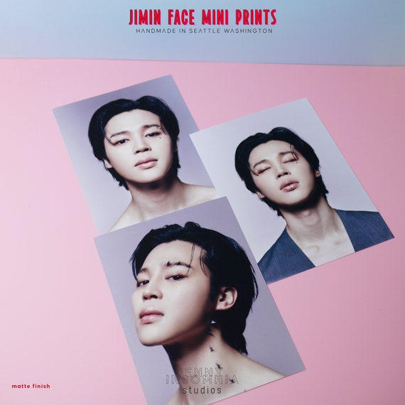 BTS Park Jimin sticker pack Album Face concept photo hardware ver