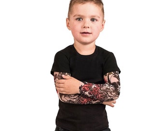 Realistic Tattoo Sleeve T-shirt for Kids