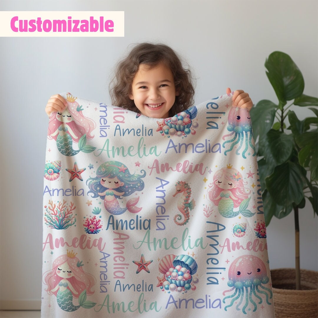 Weighted Blanket Mermaid Etsy UK