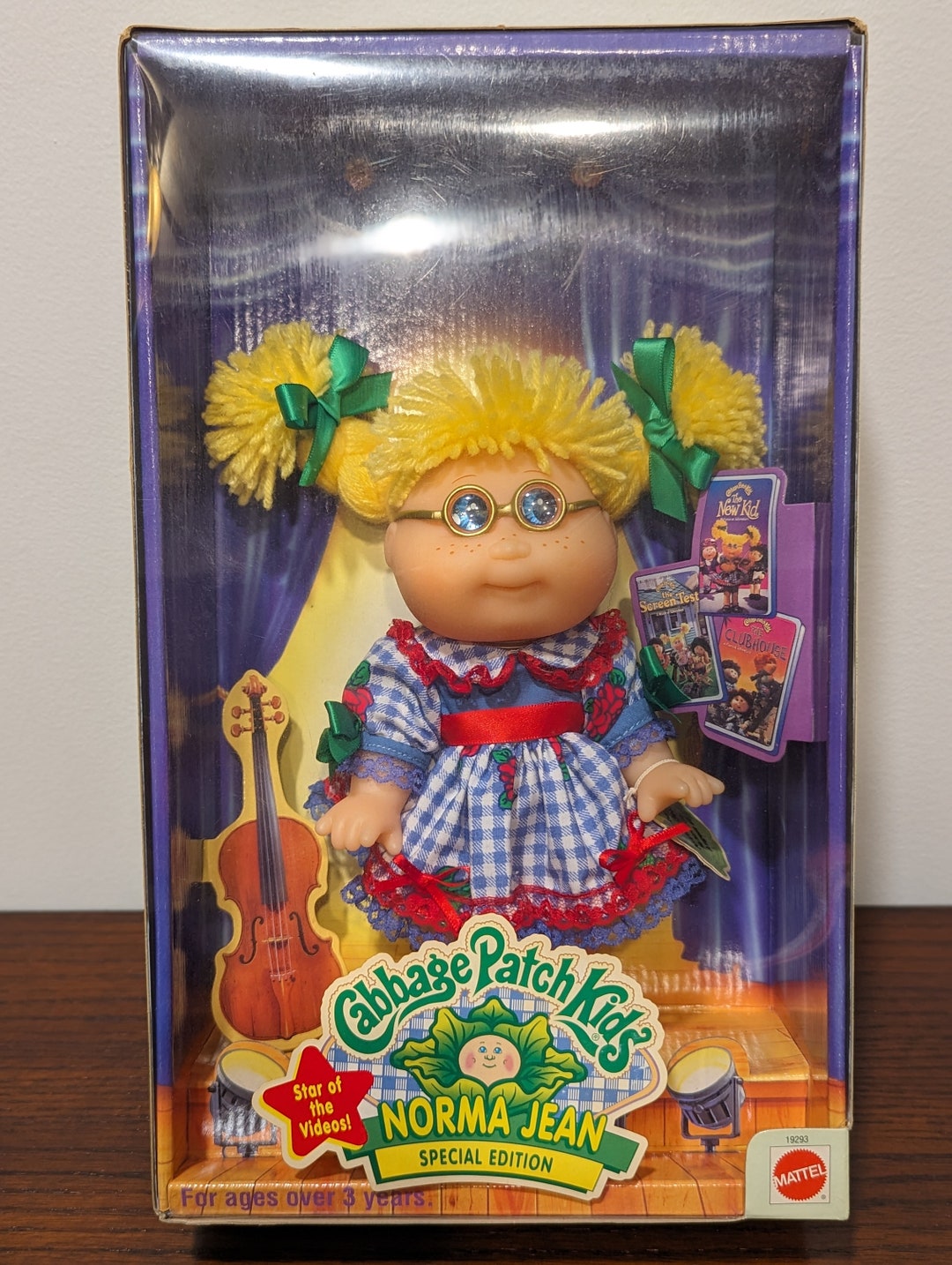 1998 Cabbage Patch Doll Norma Jean Special Edition Doll Etsy