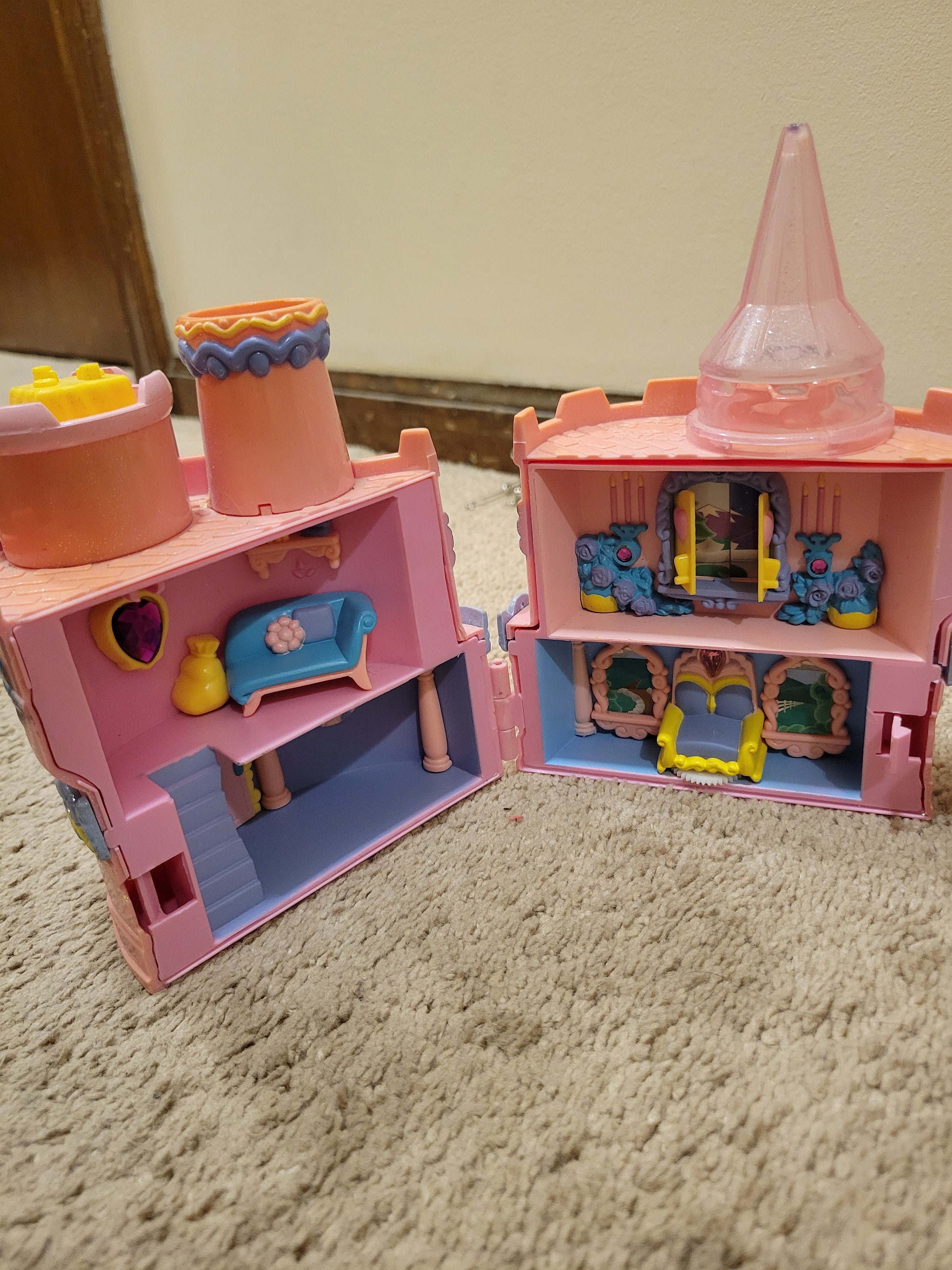 Château Starcastle Trendmasters 1994 - Mini Univers Style Polly Pocket - Jeu D'occasion