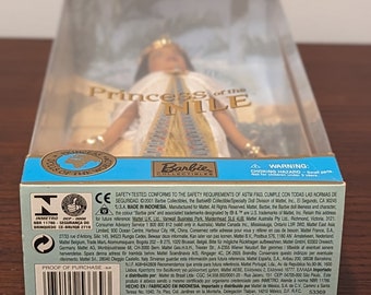 井　バービー人形　ナイルの女王　エジプトバービー PRINCESS OF THE NILE BARBIE Egypt Dolls of the World #53369