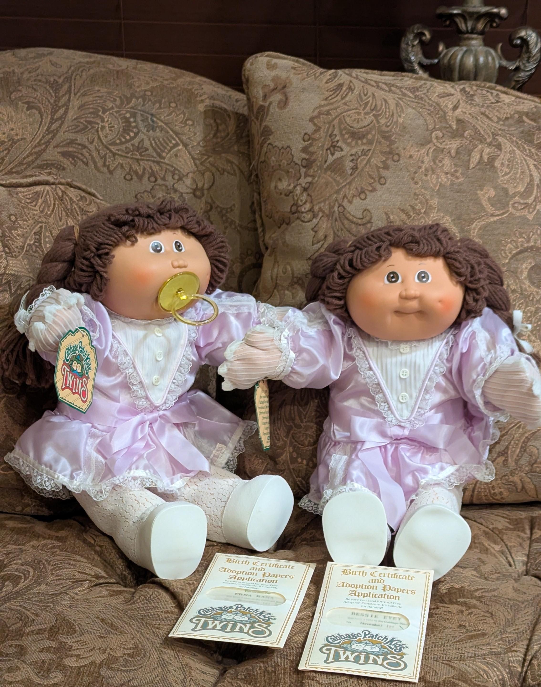 ビンテージ Cabbage Patch Kids 初代リトルピープル バニービー Vintage Blue Bunny Bee Cabbage Patch Kids | Mercari