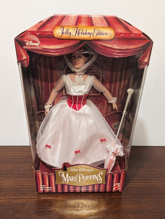 1990s Mary Poppins Disney Collectors Doll, Special Jolly Holiday