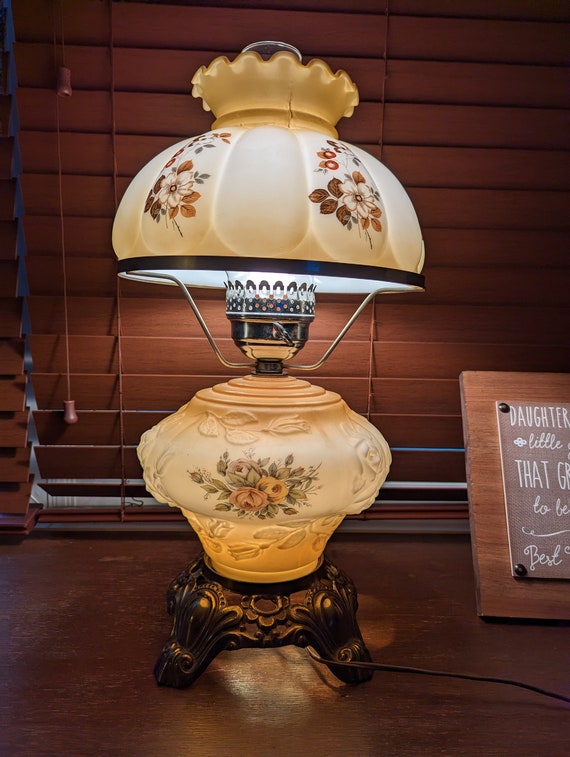 Desk hurricane lamp deals