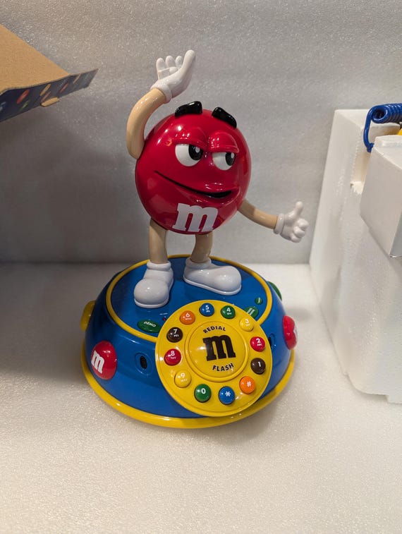 M&m Voice Activated Desk Telephone Rare Mm Accessories, NIB - Etsy