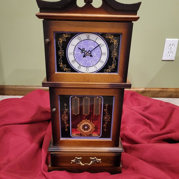 Grandfather Clock Music Box Etsy