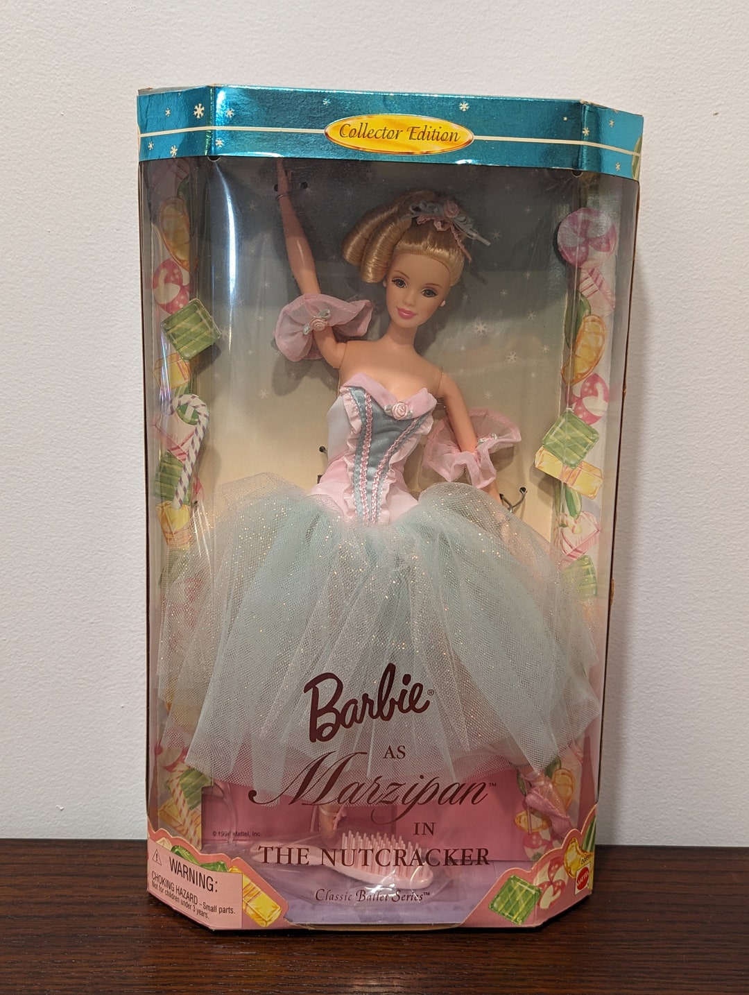 1998 Barbie Doll as Marzipan, the Nutcracker Ballerina Barbie