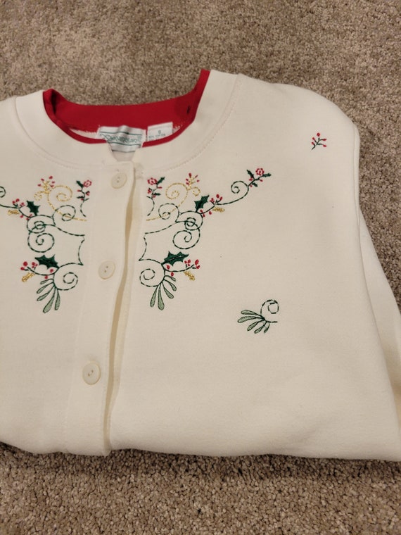Vintage Beige Shenanigans Christmas sweater Knit U