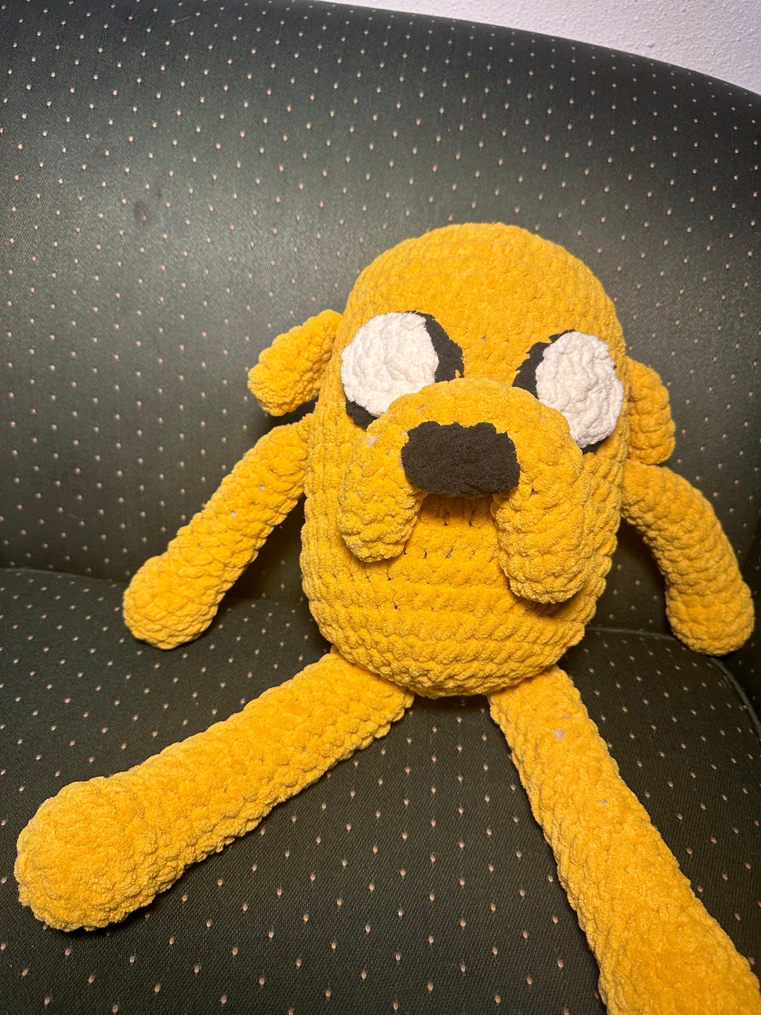 Giant Hand Crochet JAKE THE DOG Etsy