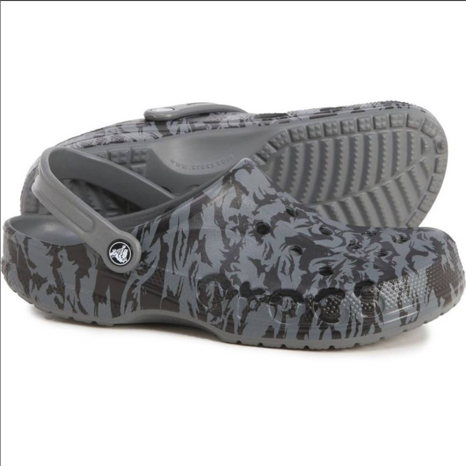 printed clogs