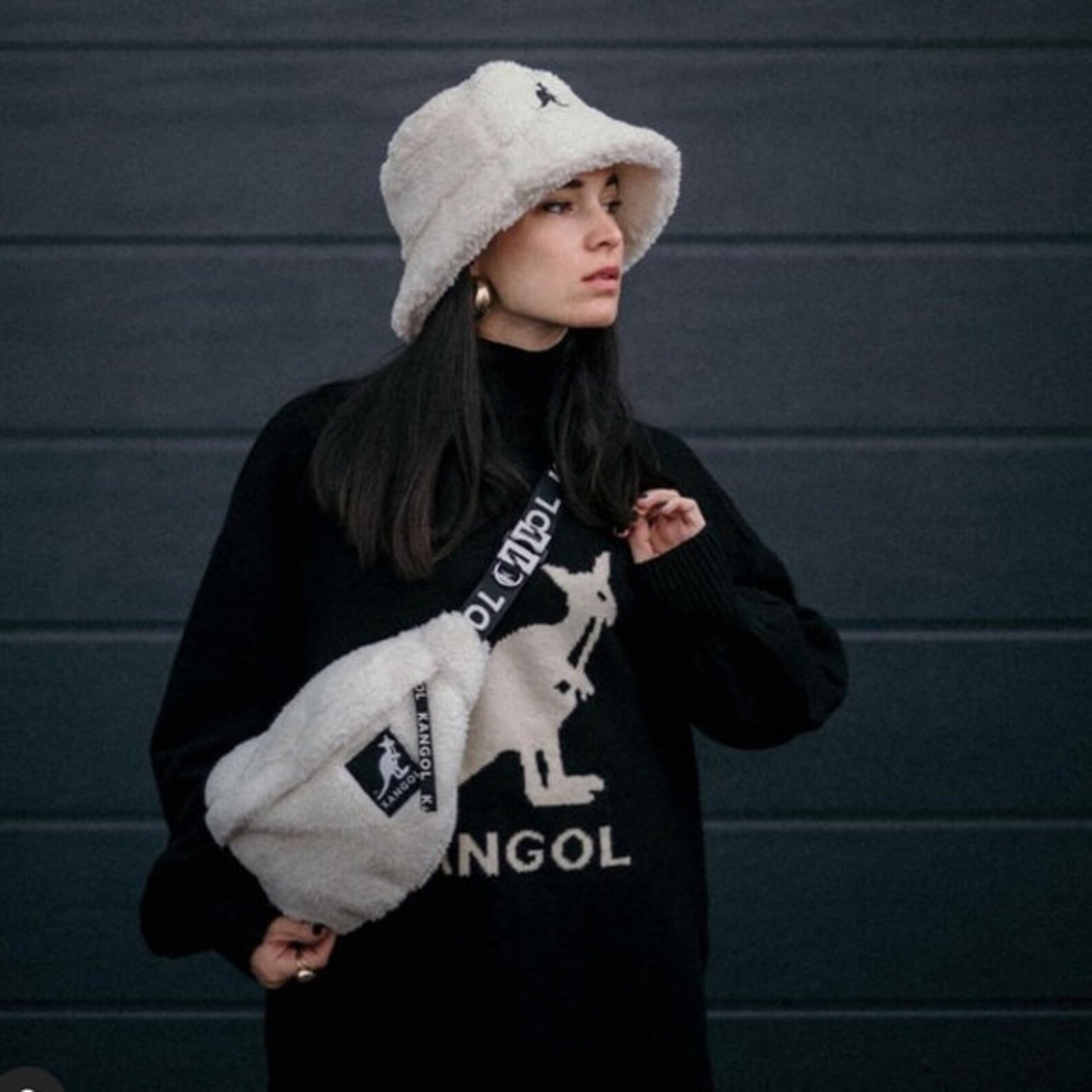 kangol x h&m bucket hat