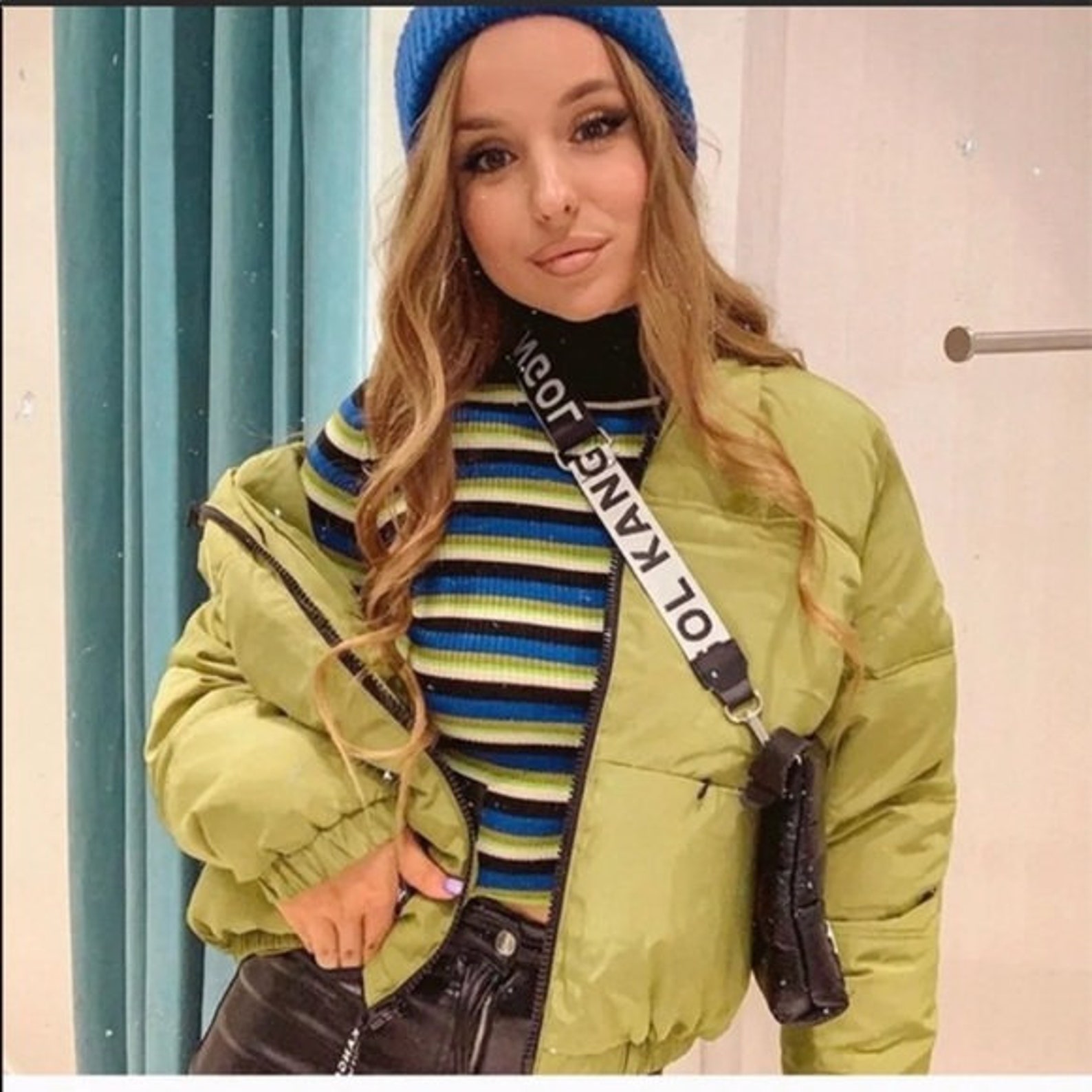 kangol womens puffer jacket