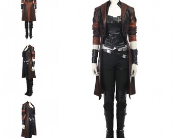 Guardians of the Galaxy Vol Anime Exhibition For Women 2 cosplay costume,Gamora costume,Costume For Halloween Party
