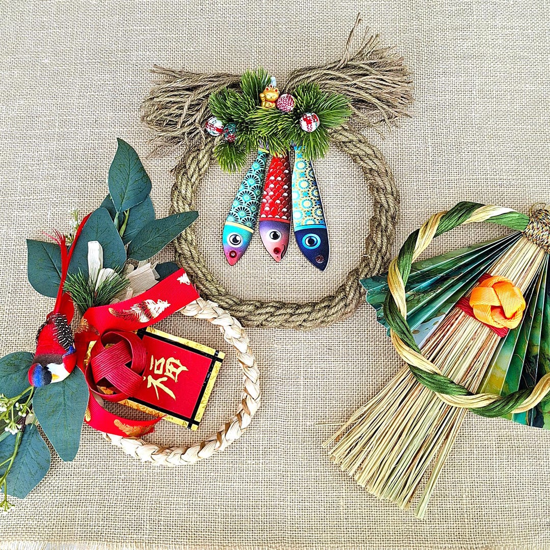 Shimekazari, Handcrafted Japanese Style New Year Decoration II