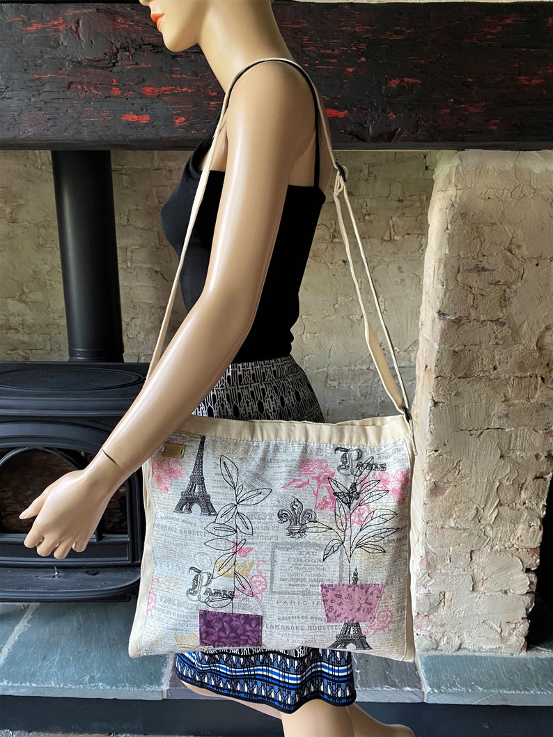 Boho Messenger Bag Zipper Messenger Bag Hand Embroidered Etsy