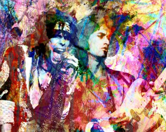 Aerosmith Wall Art Etsy