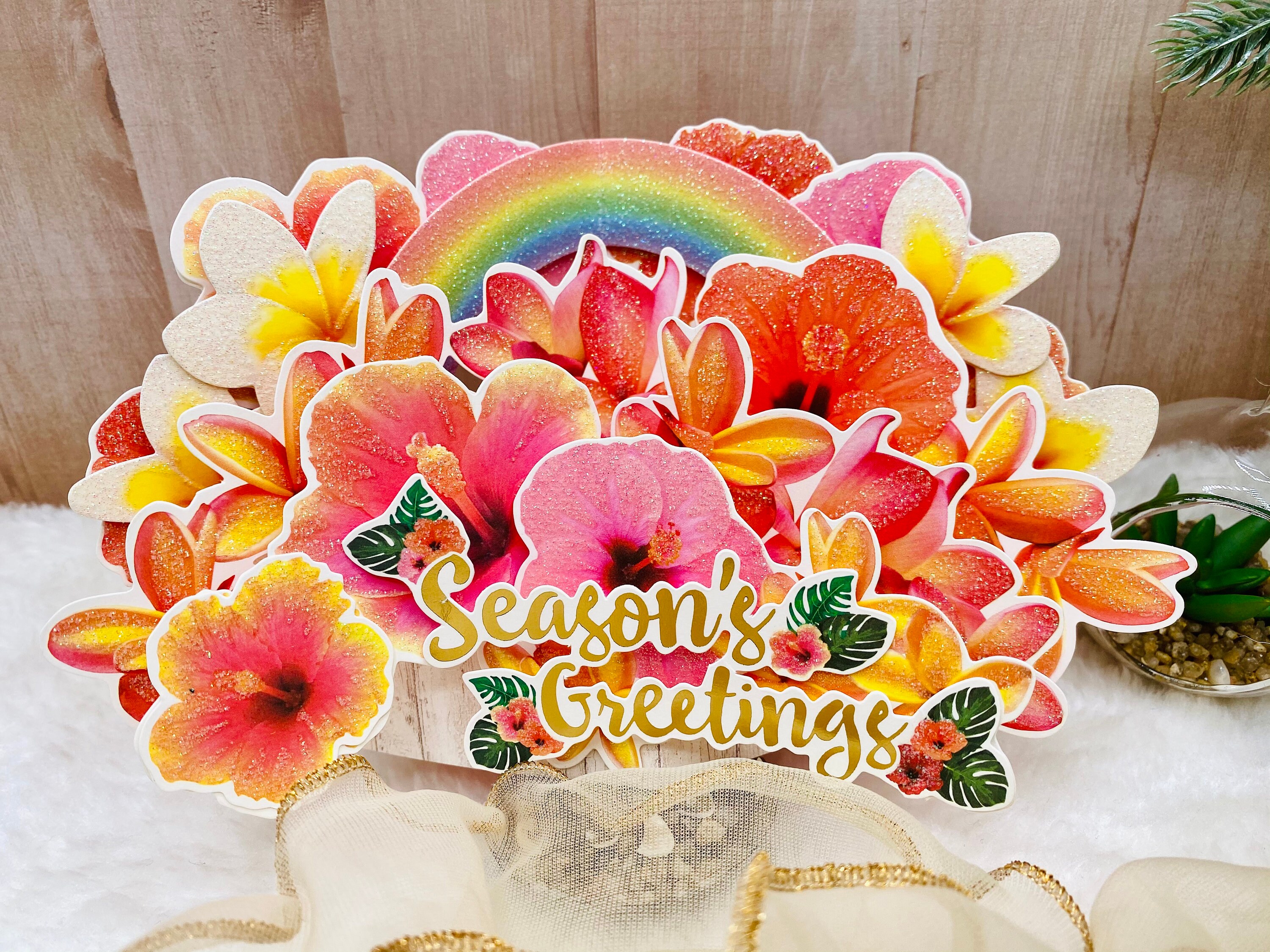 CNLITIHEKA Pop Up Flower Cards, Flower Bouquet Popup Greeting - View #12