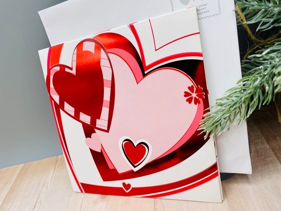 Carte De Vœux D'anniversaire Pour Elle, Carte De Saint-Valentin