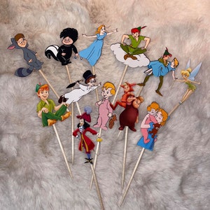 Peter Pan cupcake toppers