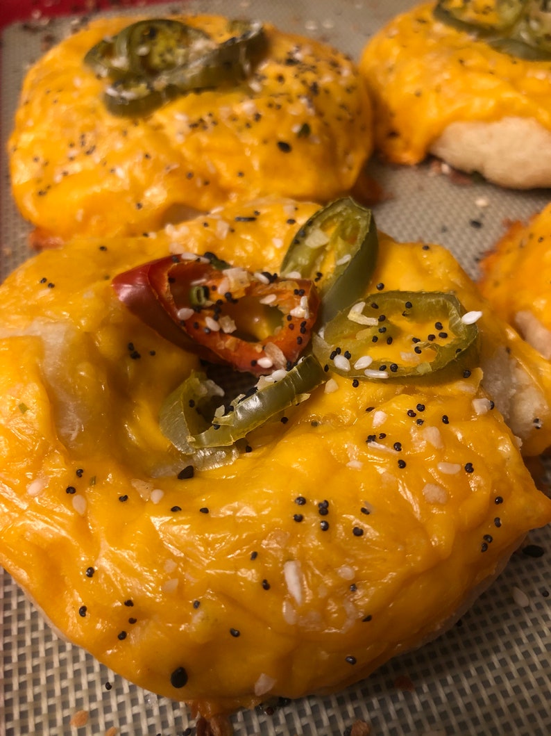 Keto Jalapeño Cheese Bagels Etsy