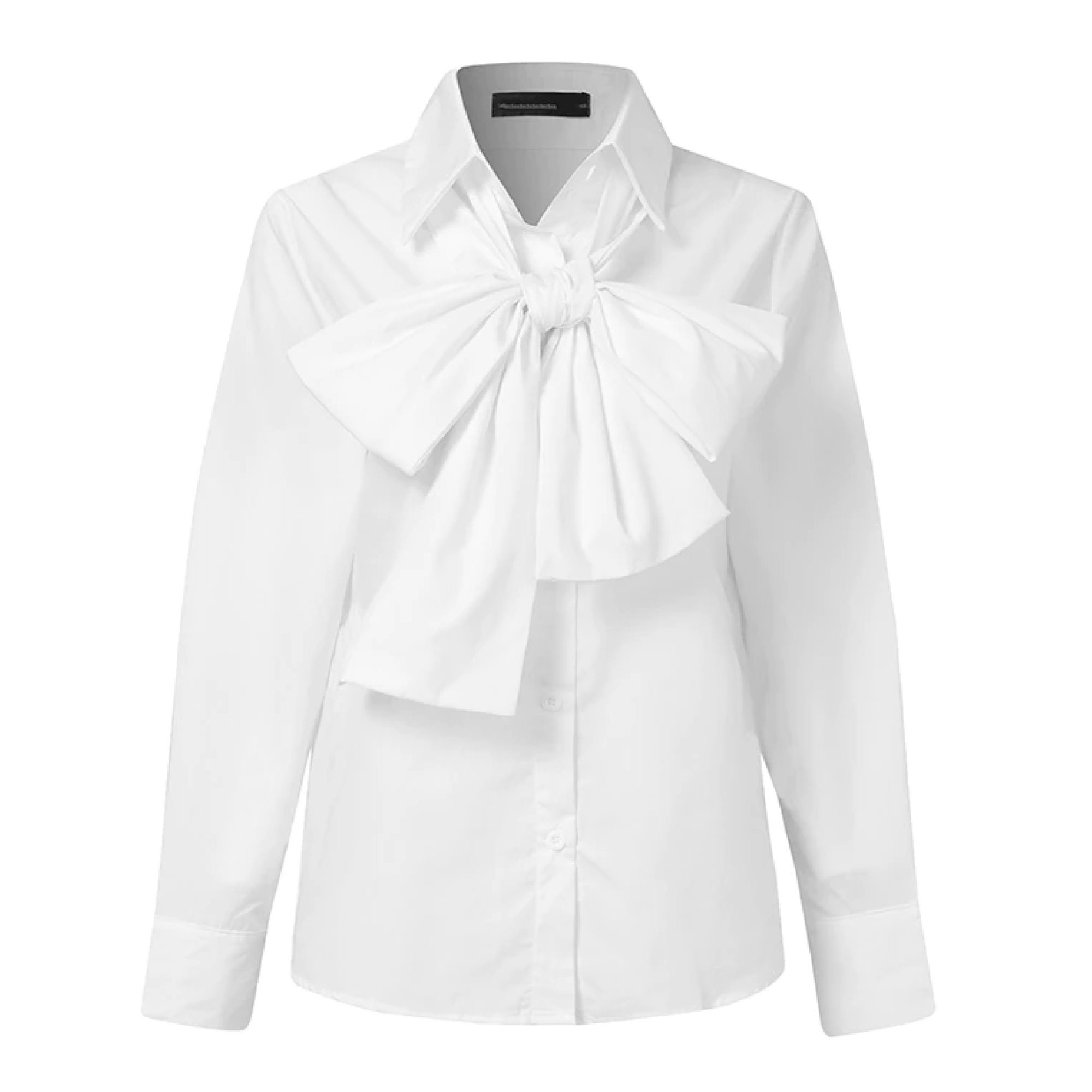 Women Elegant Shirt Long Sleeve White Blouse Casual Office | Etsy