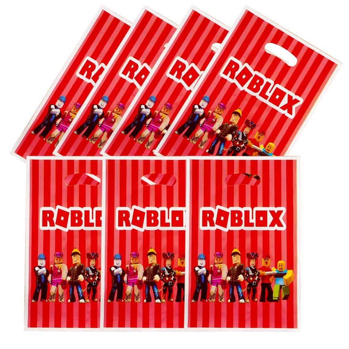 ROBLOX GAME Birthday Plates Flags Tableware Tablecover Party Etsy