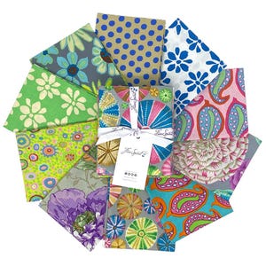 Kaffe Fassett FQ Bundle August 2024 Light 10pc Fat Quarter FreeSpirit Fabrics