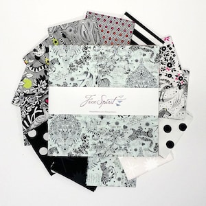 Tula Pink Linework 42pc 10&quot; Charm Pack FreeSpirit Fabrics