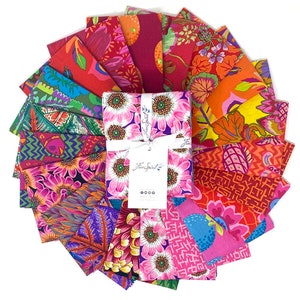 Kaffe Fassett FQ Bundle August 2021 Bright 20pc Fat Quarter FreeSpirit Fabrics
