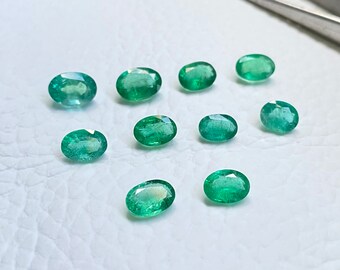 1MM Natural Zambian Emerald Round Cut Faceted Best Quality Loose Gemstone 50 PCS 1MM Natural Zambian Emerald Round Cut Faceted Best Quality Loose Gemstone 50 PCS