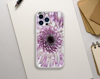 Flower Phone Case | Floral Mobile Case, Gift for Her, Present for Friend, Flexi Phone Case, Macro Nature Photography Print on Phone Case