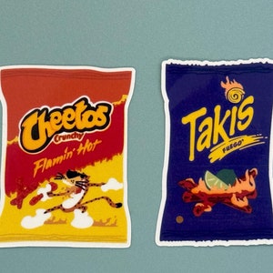 Hot Cheetos and Takis Stickers (more brands in shop)