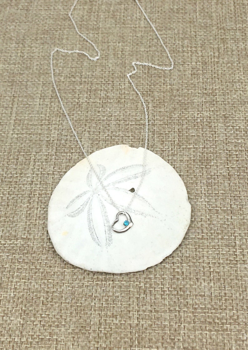 Natural Blue Apatite Gemstone Heart Shaped Blue Apatite Necklace Blue Apatite Necklace