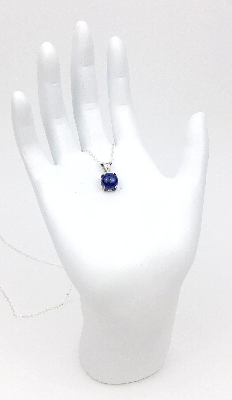 Genuine Blue Lapis Lazuli Libra Necklace Lapis Lazuli Necklace